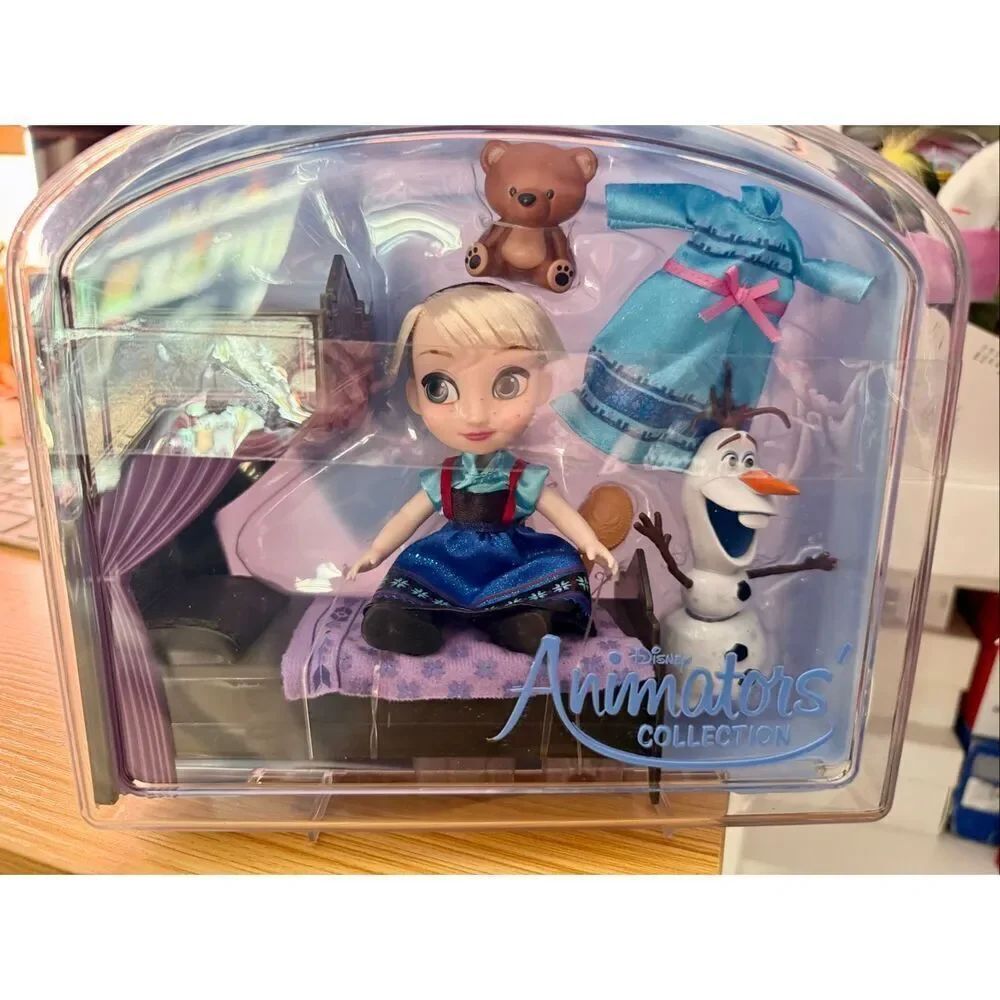 Disney Frozen ELSA Mini Doll Playset Animators Collection - New